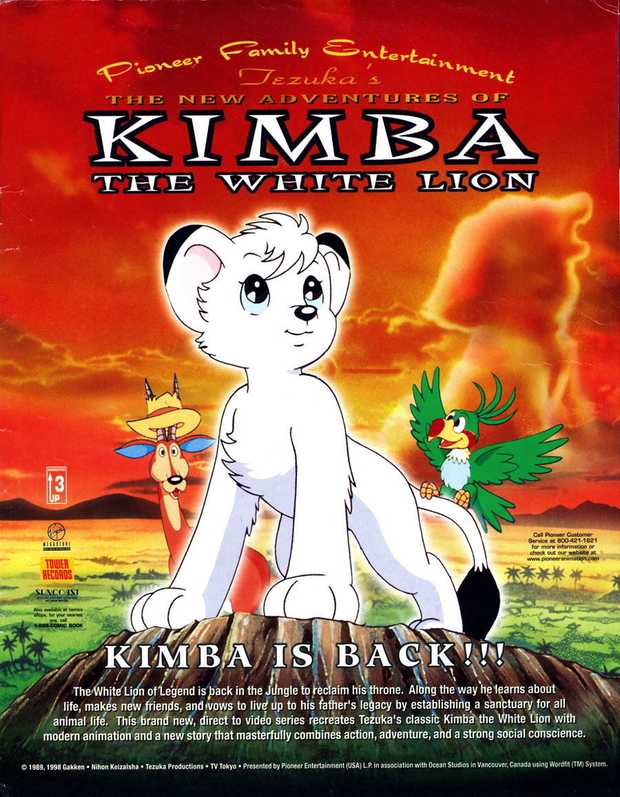Kimba the White Lion - Osamu Tezuka